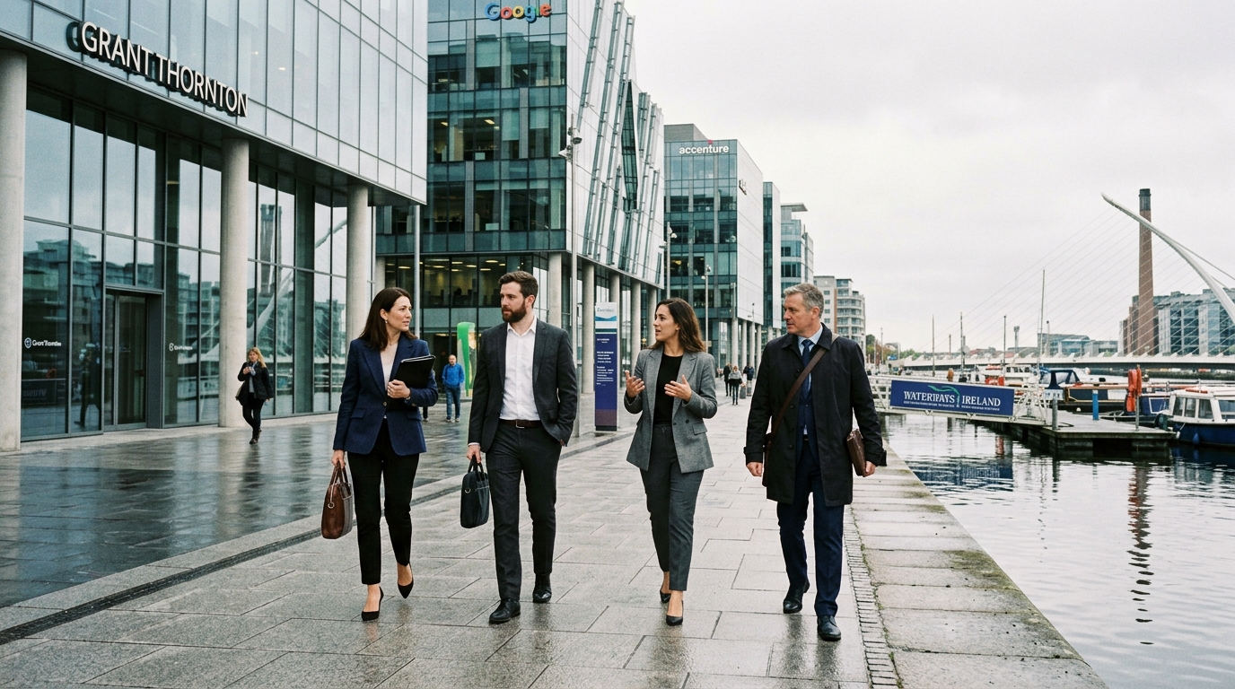 Dublin commercial enterprise and international placement hub